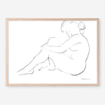 Shop Nude Sketch IV Art Print a painted abstract themed wall art print from The Print Emporium wall artwork collection - Buy Australian made fine art painting style poster and framed prints for the home and your interior decor room, TPE-WA-54060-AP