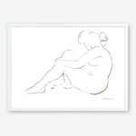 Shop Nude Sketch IV Art Print a painted abstract themed wall art print from The Print Emporium wall artwork collection - Buy Australian made fine art painting style poster and framed prints for the home and your interior decor room, TPE-WA-54060-AP