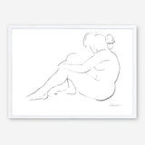 Shop Nude Sketch IV Art Print a painted abstract themed wall art print from The Print Emporium wall artwork collection - Buy Australian made fine art painting style poster and framed prints for the home and your interior decor room, TPE-WA-54060-AP