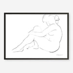Shop Nude Sketch IV Art Print a painted abstract themed wall art print from The Print Emporium wall artwork collection - Buy Australian made fine art painting style poster and framed prints for the home and your interior decor room, TPE-WA-54060-AP