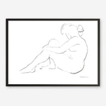 Shop Nude Sketch IV Art Print a painted abstract themed wall art print from The Print Emporium wall artwork collection - Buy Australian made fine art painting style poster and framed prints for the home and your interior decor room, TPE-WA-54060-AP