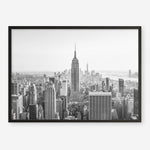 Shop Nyc Skyline B&W Photo Art Print a photography wall art print from The Print Emporium wall artwork collection - Buy Australian made fine art poster and framed prints for the home and your interior decor room, TPE-296-AP