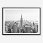 Shop Nyc Skyline B&W Photo Art Print a photography wall art print from The Print Emporium wall artwork collection - Buy Australian made fine art poster and framed prints for the home and your interior decor room, TPE-296-AP