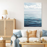 Shop Ocean Horizon Canvas Print a coastal themed painted framed canvas wall art print from The Print Emporium artwork collection - Buy Australian made fine art painting style stretched canvas prints for the home and your interior decor space, TPE-019-CA-35X46-NF