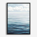Shop Ocean Horizon Canvas Print a coastal themed painted framed canvas wall art print from The Print Emporium artwork collection - Buy Australian made fine art painting style stretched canvas prints for the home and your interior decor space, TPE-019-CA-35X46-NF