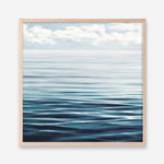 Shop Ocean Horizon (Square) Art Print a coastal themed painted wall art print from The Print Emporium wall artwork collection - Buy Australian made fine art painting style poster and framed prints for the home and your interior decor room, TPE-062-AP