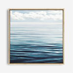 Shop Ocean Horizon (Square) Canvas Print a coastal themed painted framed canvas wall art print from The Print Emporium artwork collection - Buy Australian made fine art painting style stretched canvas prints for the home and your interior decor space, TPE-062-CA-40X40-NF
