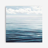 Shop Ocean Horizon (Square) Canvas Print a coastal themed painted framed canvas wall art print from The Print Emporium artwork collection - Buy Australian made fine art painting style stretched canvas prints for the home and your interior decor space, TPE-062-CA-40X40-NF