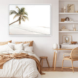 Shop Ocean Palm Tree Photo Canvas Print a coastal themed photography framed stretched canvas print from The Print Emporium wall artwork collection - Buy Australian made prints for the home and your interior decor space, TPE-1183-CA-35X46-NF
