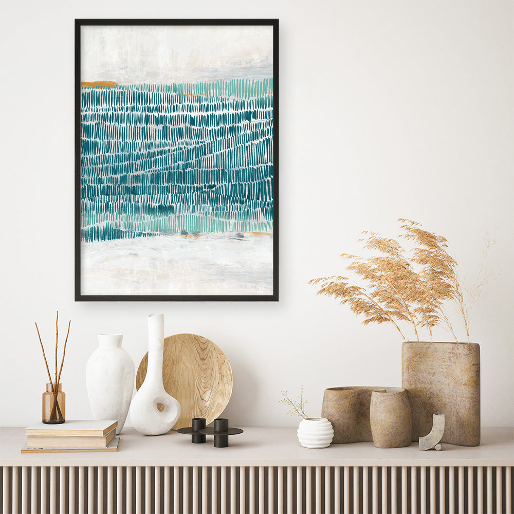 Shop Ocean Park I Art Print a painted abstract themed wall art print from The Print Emporium wall artwork collection - Buy Australian made fine art painting style poster and framed prints for the home and your interior decor room, TPE-PC-PI575-AP