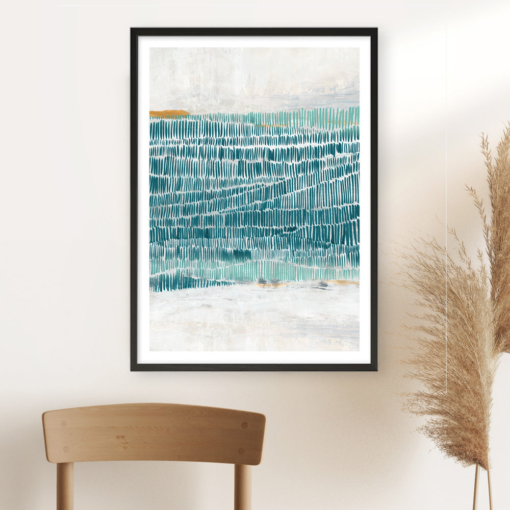 Shop Ocean Park I Art Print a painted abstract themed wall art print from The Print Emporium wall artwork collection - Buy Australian made fine art painting style poster and framed prints for the home and your interior decor room, TPE-PC-PI575-AP