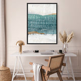 Shop Ocean Park II Canvas Print a painted abstract themed framed canvas wall art print from The Print Emporium artwork collection - Buy Australian made fine art painting style stretched canvas prints for the home and your interior decor space, TPE-PC-PI576-CA-35X46-NF