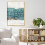 Shop Ocean Park II Canvas Print a painted abstract themed framed canvas wall art print from The Print Emporium artwork collection - Buy Australian made fine art painting style stretched canvas prints for the home and your interior decor space, TPE-PC-PI576-CA-35X46-NF