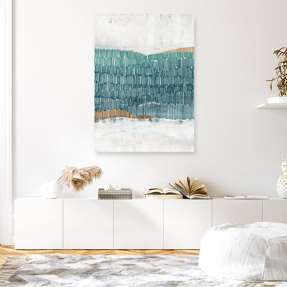 Shop Ocean Park II Canvas Print a painted abstract themed framed canvas wall art print from The Print Emporium artwork collection - Buy Australian made fine art painting style stretched canvas prints for the home and your interior decor space, TPE-PC-PI576-CA-35X46-NF