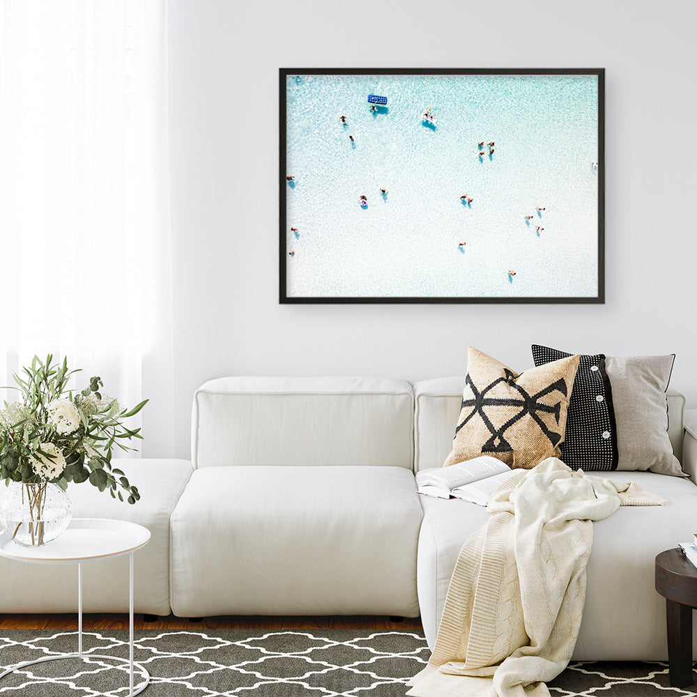 Shop Ocean Play Photo Art Print a coastal themed photography wall art print from The Print Emporium wall artwork collection - Buy Australian made fine art poster and framed prints for the home and your interior decor, TPE-1267-AP