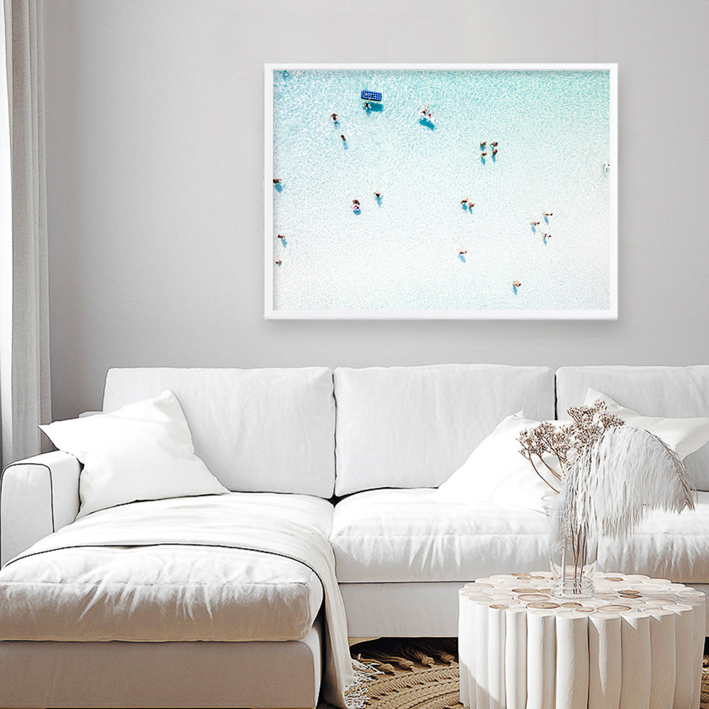 Shop Ocean Play Photo Art Print a coastal themed photography wall art print from The Print Emporium wall artwork collection - Buy Australian made fine art poster and framed prints for the home and your interior decor, TPE-1267-AP