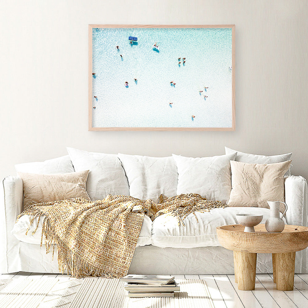 Shop Ocean Play Photo Art Print a coastal themed photography wall art print from The Print Emporium wall artwork collection - Buy Australian made fine art poster and framed prints for the home and your interior decor, TPE-1267-AP