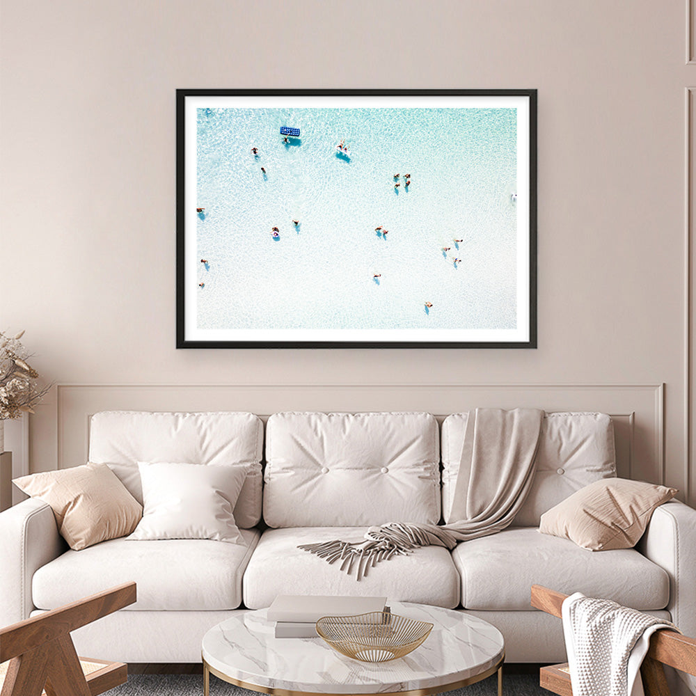 Shop Ocean Play Photo Art Print a coastal themed photography wall art print from The Print Emporium wall artwork collection - Buy Australian made fine art poster and framed prints for the home and your interior decor, TPE-1267-AP