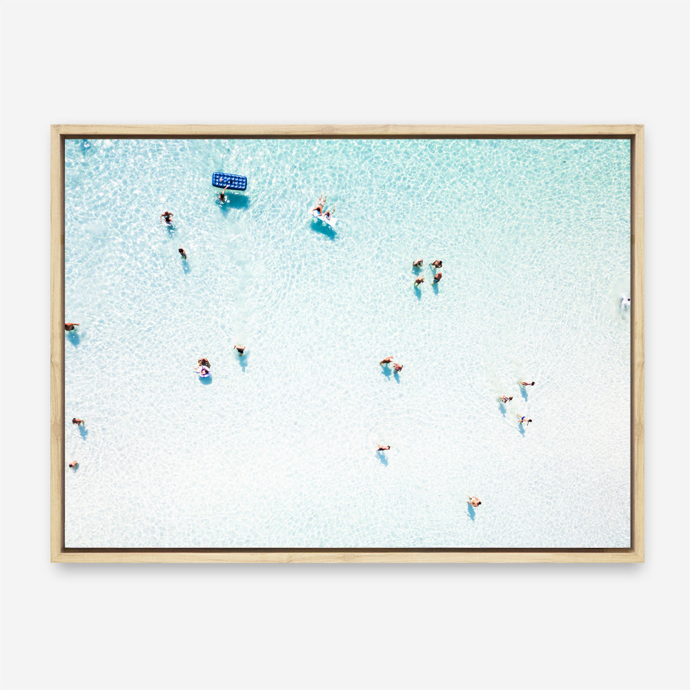 Shop Ocean Play Photo Canvas Print a coastal themed photography framed stretched canvas print from The Print Emporium wall artwork collection - Buy Australian made prints for the home and your interior decor space, TPE-1267-CA-35X46-NF