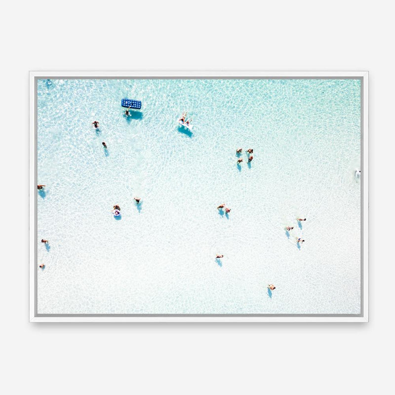 Shop Ocean Play Photo Canvas Print a coastal themed photography framed stretched canvas print from The Print Emporium wall artwork collection - Buy Australian made prints for the home and your interior decor space, TPE-1267-CA-35X46-NF