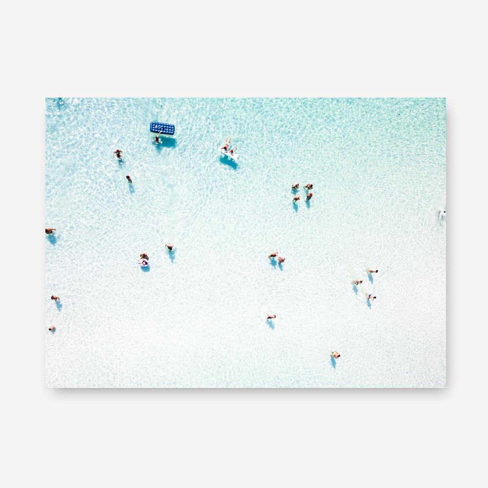 Shop Ocean Play Photo Canvas Print a coastal themed photography framed stretched canvas print from The Print Emporium wall artwork collection - Buy Australian made prints for the home and your interior decor space, TPE-1267-CA-35X46-NF