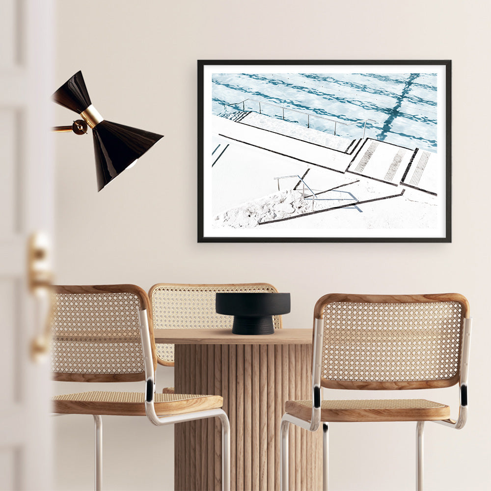 Shop Ocean Pool I Photo Art Print a coastal themed photography wall art print from The Print Emporium wall artwork collection - Buy Australian made fine art poster and framed prints for the home and your interior decor, TPE-547-AP