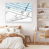 Shop Ocean Pool I Photo Canvas Print a coastal themed photography framed stretched canvas print from The Print Emporium wall artwork collection - Buy Australian made prints for the home and your interior decor space, TPE-547-CA-35X46-NF