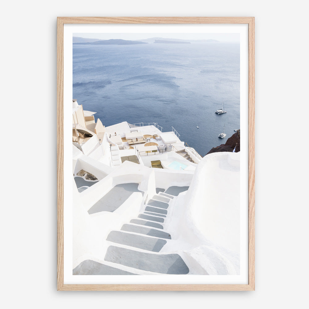 Shop Ocean Stairway Photo Art Print a coastal themed photography wall art print from The Print Emporium wall artwork collection - Buy Australian made fine art poster and framed prints for the home and your interior decor, TPE-1348-AP