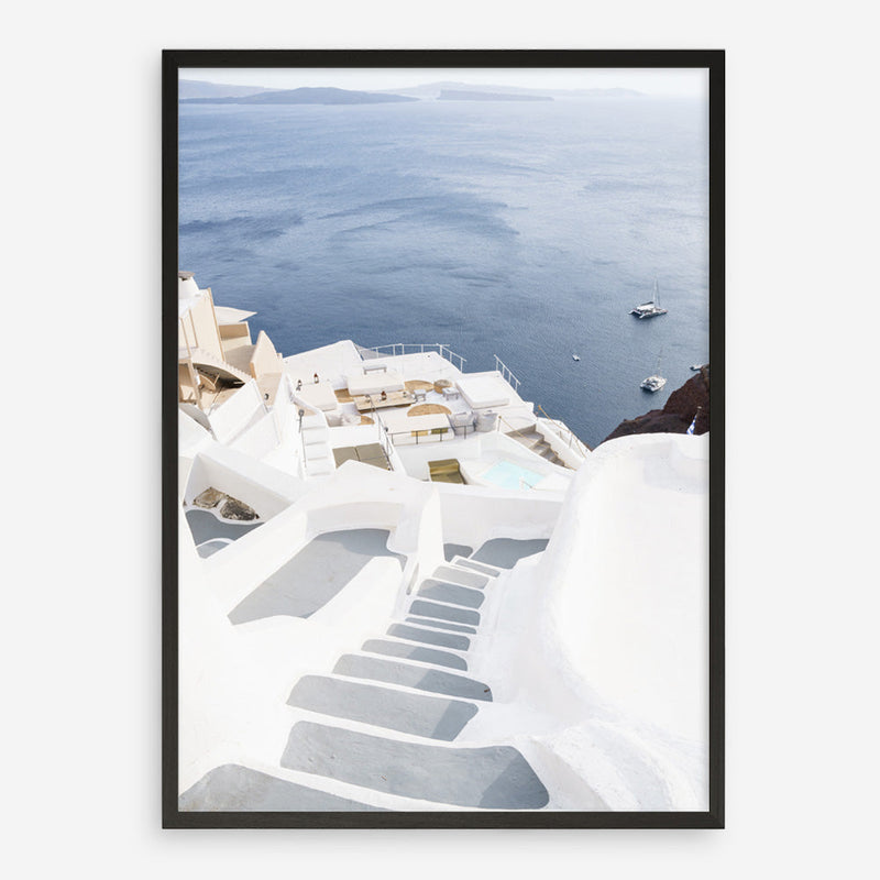 Shop Ocean Stairway Photo Art Print a coastal themed photography wall art print from The Print Emporium wall artwork collection - Buy Australian made fine art poster and framed prints for the home and your interior decor, TPE-1348-AP