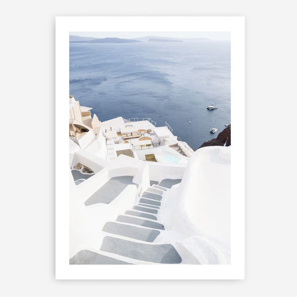 Shop Ocean Stairway Photo Art Print a coastal themed photography wall art print from The Print Emporium wall artwork collection - Buy Australian made fine art poster and framed prints for the home and your interior decor, TPE-1348-AP