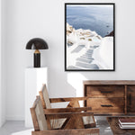 Shop Ocean Stairway Photo Canvas Print a coastal themed photography framed stretched canvas print from The Print Emporium wall artwork collection - Buy Australian made prints for the home and your interior decor space, TPE-1348-CA-35X46-NF