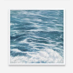 Shop Ocean Swell (Square) Art Print a coastal themed painted wall art print from The Print Emporium wall artwork collection - Buy Australian made fine art painting style poster and framed prints for the home and your interior decor room, TPE-049-AP