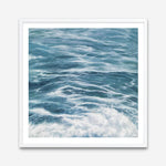 Shop Ocean Swell (Square) Art Print a coastal themed painted wall art print from The Print Emporium wall artwork collection - Buy Australian made fine art painting style poster and framed prints for the home and your interior decor room, TPE-049-AP