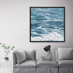 Shop Ocean Swell (Square) Canvas Print a coastal themed painted framed canvas wall art print from The Print Emporium artwork collection - Buy Australian made fine art painting style stretched canvas prints for the home and your interior decor space, TPE-049-CA-40X40-NF