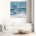 Shop Ocean Swell (Square) Canvas Print a coastal themed painted framed canvas wall art print from The Print Emporium artwork collection - Buy Australian made fine art painting style stretched canvas prints for the home and your interior decor space, TPE-049-CA-40X40-NF