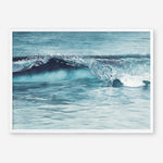 Shop Ocean Wave Art Print a coastal themed painted wall art print from The Print Emporium wall artwork collection - Buy Australian made fine art painting style poster and framed prints for the home and your interior decor room, TPE-033-AP