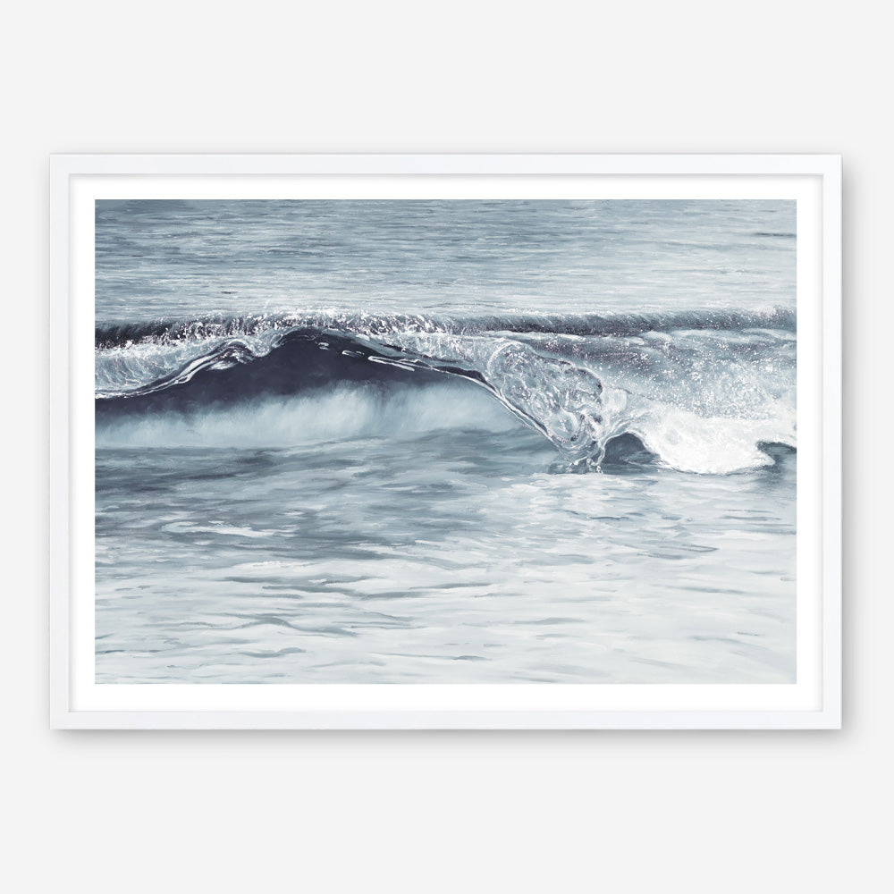 Shop Ocean Wave II Art Print a coastal themed painted wall art print from The Print Emporium wall artwork collection - Buy Australian made fine art painting style poster and framed prints for the home and your interior decor room, TPE-497-AP