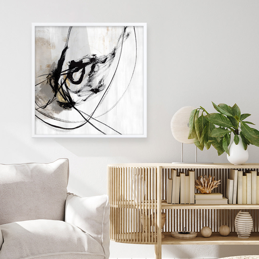 Shop Ocular I (Square) Art Print a painted abstract themed wall art print from The Print Emporium wall artwork collection - Buy Australian made fine art painting style poster and framed prints for the home and your interior decor room, TPE-PC-PG721-AP