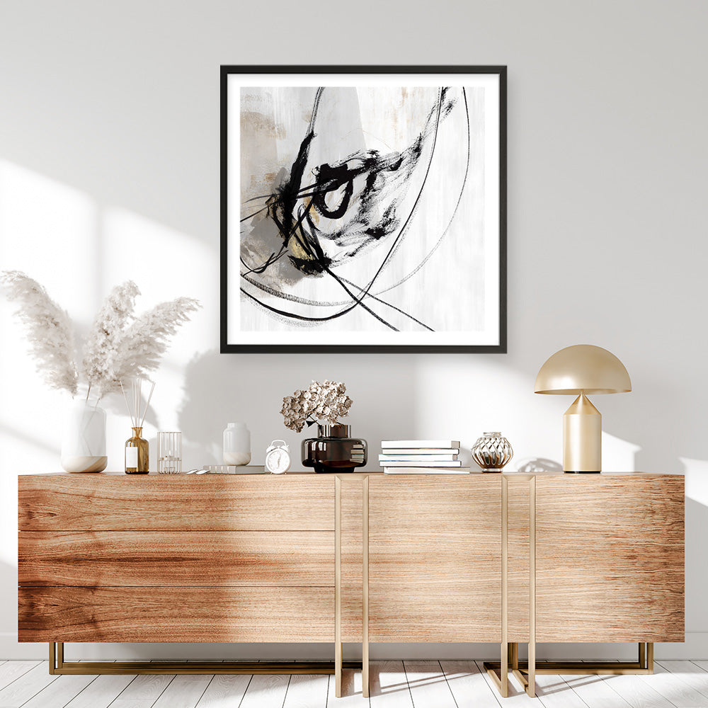 Shop Ocular I (Square) Art Print a painted abstract themed wall art print from The Print Emporium wall artwork collection - Buy Australian made fine art painting style poster and framed prints for the home and your interior decor room, TPE-PC-PG721-AP