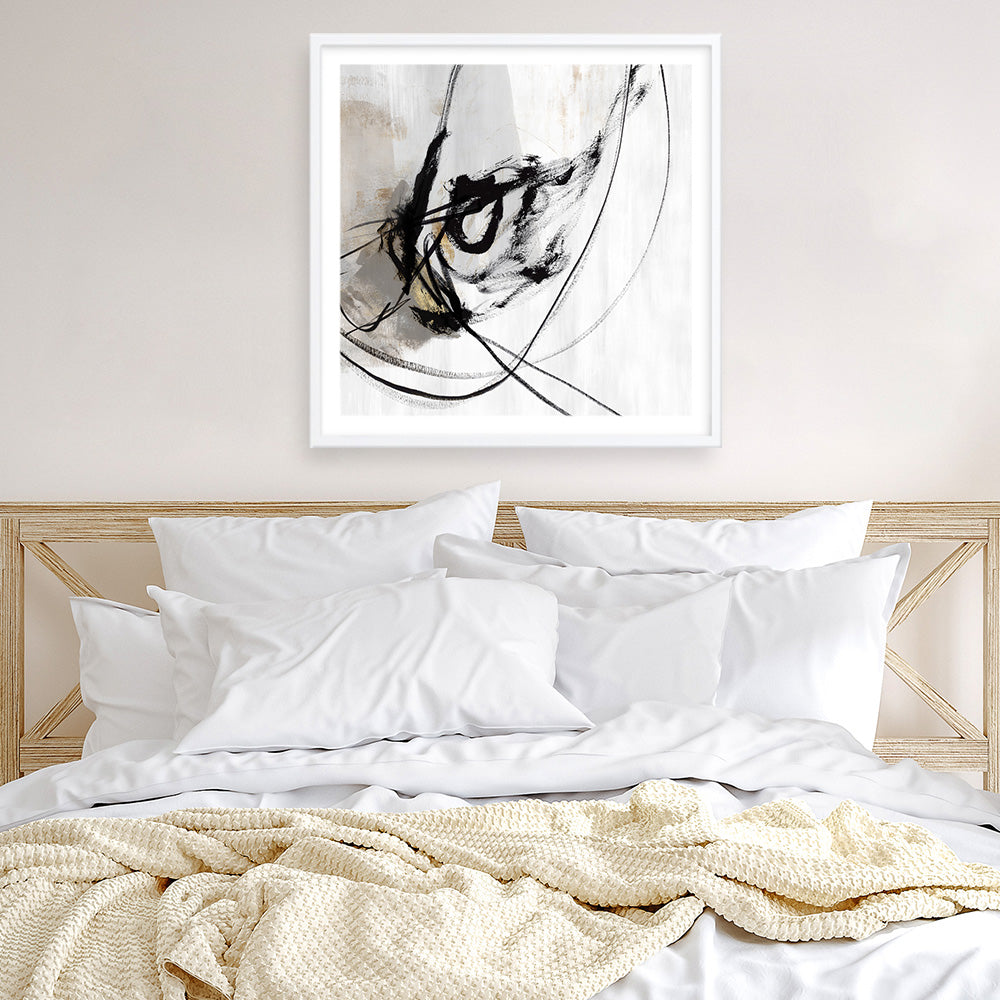 Shop Ocular I (Square) Art Print a painted abstract themed wall art print from The Print Emporium wall artwork collection - Buy Australian made fine art painting style poster and framed prints for the home and your interior decor room, TPE-PC-PG721-AP