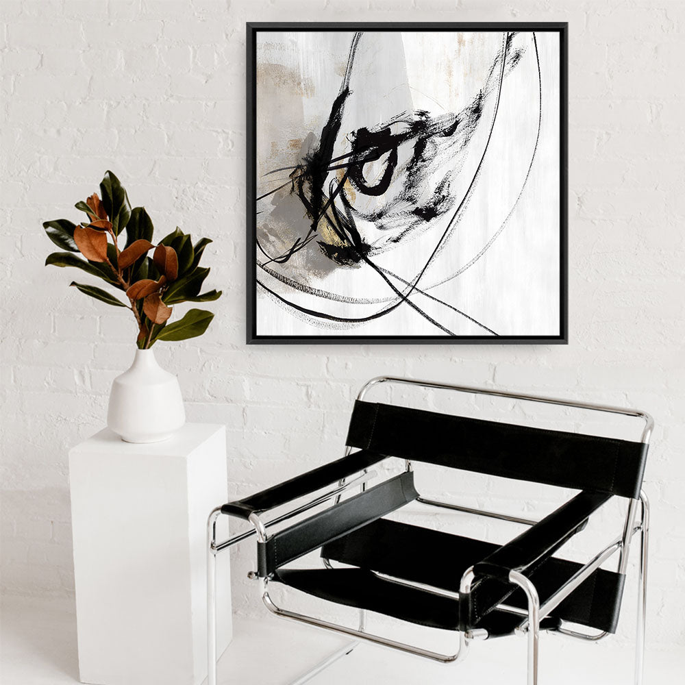 Shop Ocular I (Square) Canvas Print a painted abstract themed framed canvas wall art print from The Print Emporium artwork collection - Buy Australian made fine art painting style stretched canvas prints for the home and your interior decor space, TPE-PC-PG721-CA-40X40-NF