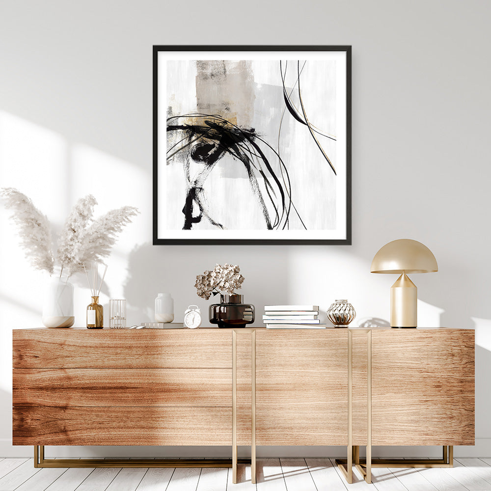 Shop Ocular II (Square) Art Print a painted abstract themed wall art print from The Print Emporium wall artwork collection - Buy Australian made fine art painting style poster and framed prints for the home and your interior decor room, TPE-PC-PG722-AP