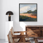 Shop Off Woodgate Road (Square) Art Print a painted abstract themed wall art print from The Print Emporium wall artwork collection - Buy Australian made fine art painting style poster and framed prints for the home and your interior decor room, TPE-WA-73716-AP