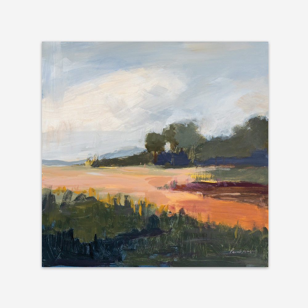 Shop Off Woodgate Road (Square) Art Print a painted abstract themed wall art print from The Print Emporium wall artwork collection - Buy Australian made fine art painting style poster and framed prints for the home and your interior decor room, TPE-WA-73716-AP