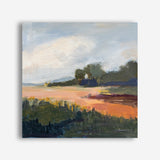 Shop Off Woodgate Road (Square) Canvas Print a painted style framed canvas wall art print from The Print Emporium artwork collection - Buy Australian made fine art painting style stretched canvas prints for the home and your interior decor space, TPE-WA-73716-CA-40X40-NF