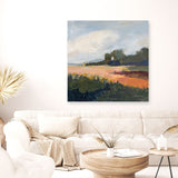 Shop Off Woodgate Road (Square) Canvas Print a painted style framed canvas wall art print from The Print Emporium artwork collection - Buy Australian made fine art painting style stretched canvas prints for the home and your interior decor space, TPE-WA-73716-CA-40X40-NF