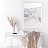 Shop Oia Bells I Photo Art Print a coastal themed photography wall art print from The Print Emporium wall artwork collection - Buy Australian made fine art poster and framed prints for the home and your interior decor, TPE-1330-AP