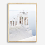 Shop Oia Bells II Photo Canvas Print a coastal themed photography framed stretched canvas print from The Print Emporium wall artwork collection - Buy Australian made prints for the home and your interior decor space, TPE-1343-CA-35X46-NF