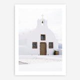 Shop Oia Church I Photo Art Print a coastal themed photography wall art print from The Print Emporium wall artwork collection - Buy Australian made fine art poster and framed prints for the home and your interior decor, TPE-1327-AP