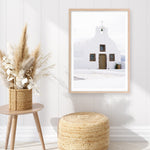 Shop Oia Church I Photo Art Print a coastal themed photography wall art print from The Print Emporium wall artwork collection - Buy Australian made fine art poster and framed prints for the home and your interior decor, TPE-1327-AP